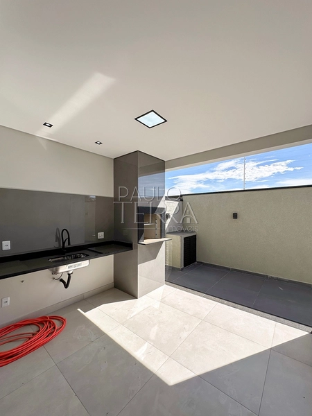 Casa nova Condomínio Pérola do Vale | 3 quartos, Área Gourmet e Quintal: 8ª foto da galeria de imagens do imóvel