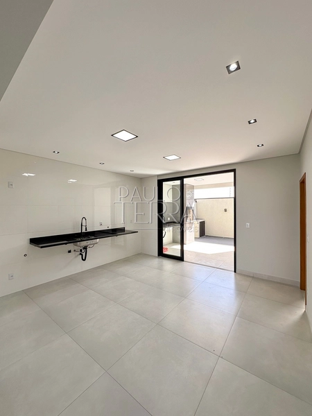 Casa nova Condomínio Pérola do Vale | 3 quartos, Área Gourmet e Quintal: 4ª foto da galeria de imagens do imóvel