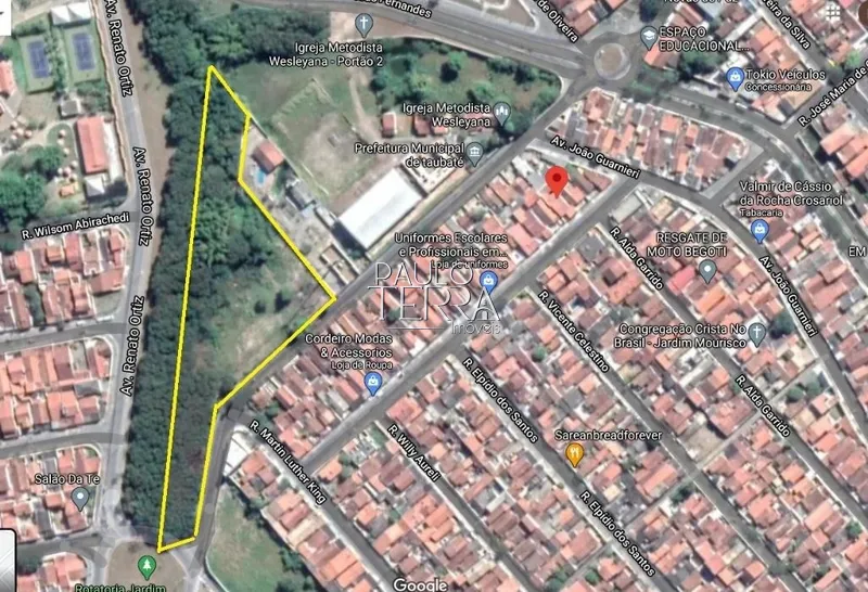 Área residencial com 9.600 m² disponível para venda em Taubaté SP: 3ª foto da galeria de imagens do imóvel
