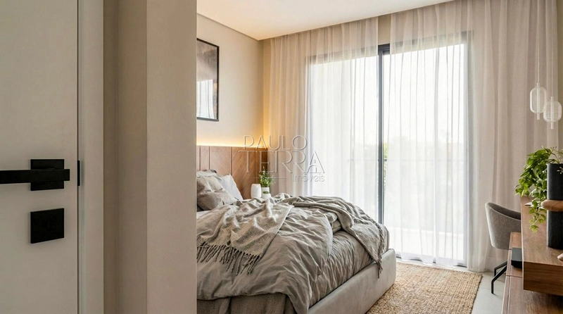Sobrado de alto padrão de esquina no Condomínio Ouroville em Taubaté | 4 suítes, piscina, área gourmet e escritório: 12ª foto da galeria de imagens do imóvel