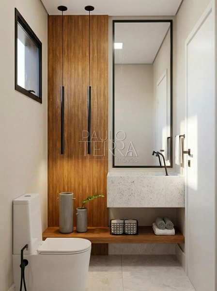 Sobrado de alto padrão de esquina no Condomínio Ouroville em Taubaté | 4 suítes, piscina, área gourmet e escritório: 11ª foto da galeria de imagens do imóvel