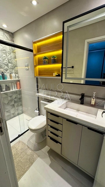 Apartamento semimobiliado à venda no Pátio Home Resort em Taubaté | 2 dormitórios, suíte e sacada gourmet: 8ª foto da galeria de imagens do imóvel