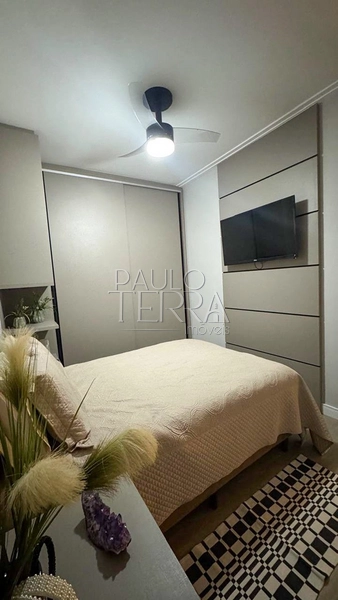 Apartamento semimobiliado à venda no Pátio Home Resort em Taubaté | 2 dormitórios, suíte e sacada gourmet: 14ª foto da galeria de imagens do imóvel