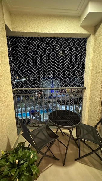 Apartamento semimobiliado à venda no Pátio Home Resort em Taubaté | 2 dormitórios, suíte e sacada gourmet: 6ª foto da galeria de imagens do imóvel