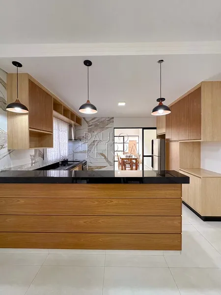 Casa com piscina, 3 quartos, área gourmet e quintal no Condomínio Tecoara, em Taubaté SP: 6ª foto da galeria de imagens do imóvel