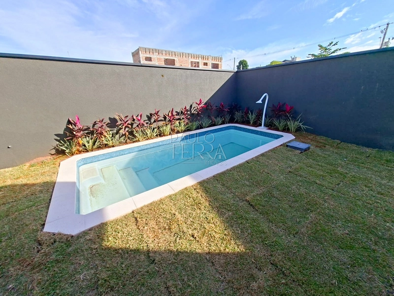 Casa nova condomínio fechado em Taubaté - 3 quartos, área gourmet e piscina | Condomínio Pontal da Amizade: 2ª foto da galeria de imagens do imóvel