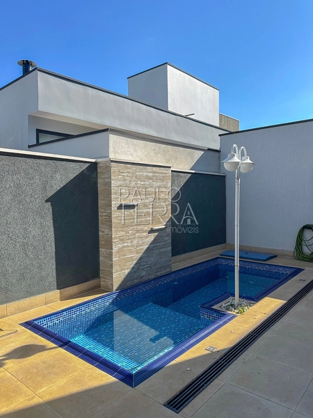 Sobrado com escritório, 3 quartos e piscina no Condomínio Campos do Conde me Tremembé SP: 15ª foto da galeria de imagens do imóvel