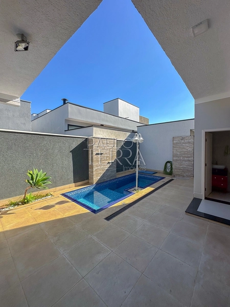 Sobrado com escritório, 3 quartos e piscina no Condomínio Campos do Conde me Tremembé SP: 13ª foto da galeria de imagens do imóvel