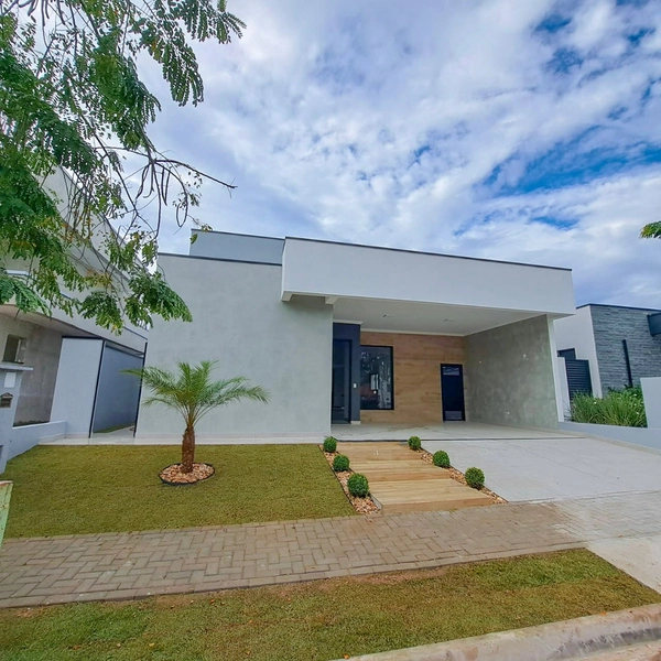 Casa nova 3 suítes e área gourmet grande. Condomínio Ouroville em Taubaté SP: 1ª foto da galeria de imagens do imóvel