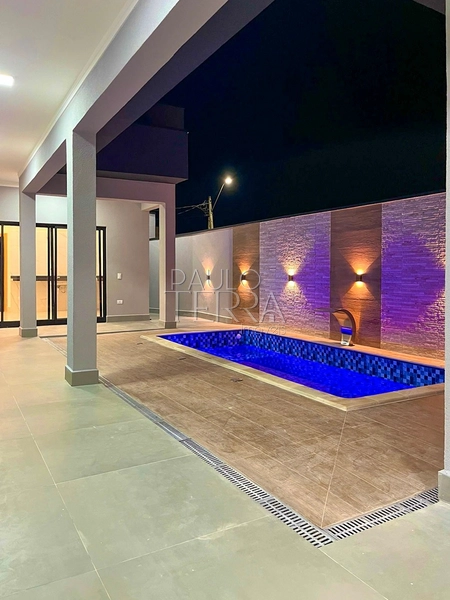 Casa térrea com piscina no Condomínio Pérola do Vale | Energia fotovoltaica, área gourmet e 3 quartos: 62ª foto da galeria de imagens do imóvel