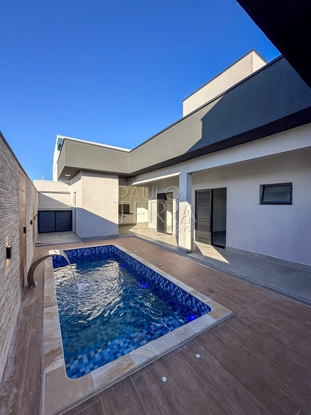 Casa térrea com piscina no Condomínio Pérola do Vale | Energia fotovoltaica, área gourmet e 3 quartos: 47ª foto da galeria de imagens do imóvel
