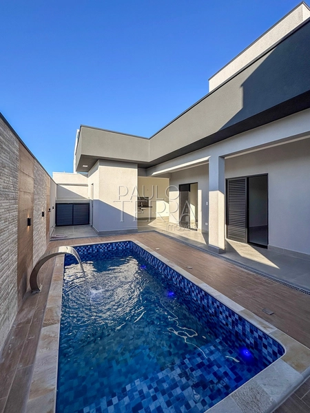Casa térrea com piscina no Condomínio Pérola do Vale | Energia fotovoltaica, área gourmet e 3 quartos: 46ª foto da galeria de imagens do imóvel