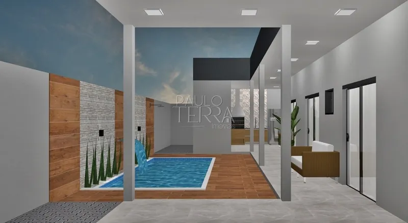 Casa Térrea à Venda no Condomínio Pérola do Vale Tremembé | 3 quartos, Área Gourmet e Piscina: 8ª foto da galeria de imagens do imóvel