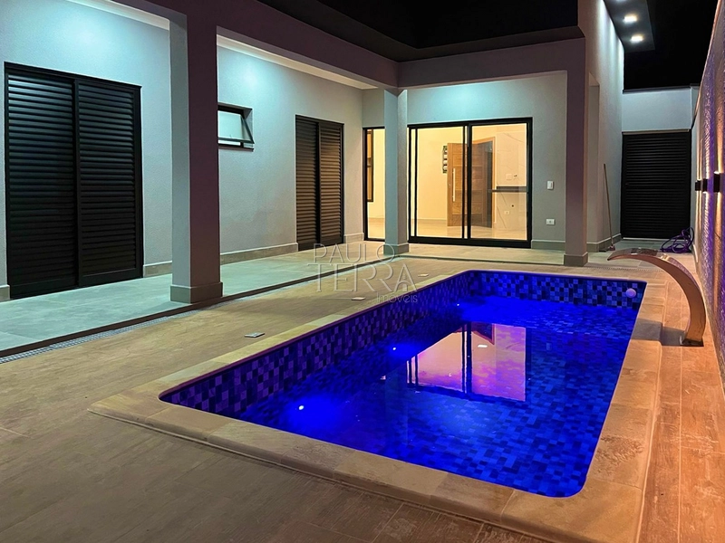 Casa térrea com piscina no Condomínio Pérola do Vale | Energia fotovoltaica, área gourmet e 3 quartos: 76ª foto da galeria de imagens do imóvel