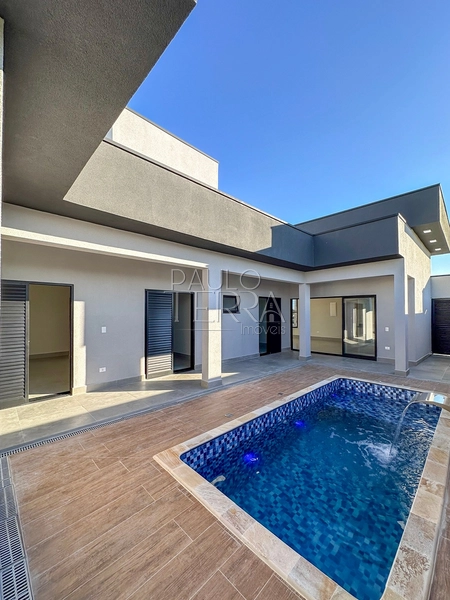 Casa térrea com piscina no Condomínio Pérola do Vale | Energia fotovoltaica, área gourmet e 3 quartos: 16ª foto da galeria de imagens do imóvel