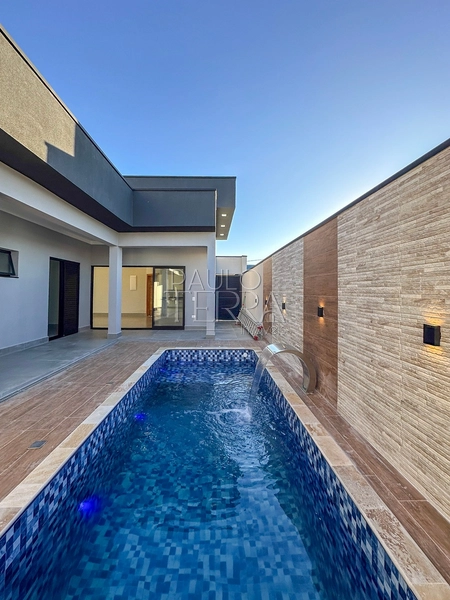Casa térrea com piscina no Condomínio Pérola do Vale | Energia fotovoltaica, área gourmet e 3 quartos: 51ª foto da galeria de imagens do imóvel