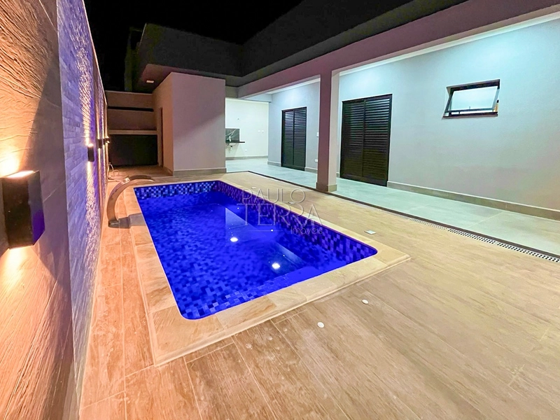 Casa térrea com piscina no Condomínio Pérola do Vale | Energia fotovoltaica, área gourmet e 3 quartos: 75ª foto da galeria de imagens do imóvel