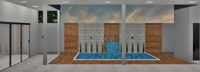 Casa Térrea à Venda no Condomínio Pérola do Vale Tremembé | 3 quartos, Área Gourmet e Piscina: 4ª foto da galeria de imagens do imóvel