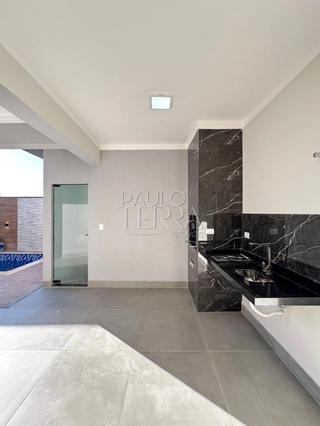 Casa térrea com piscina no Condomínio Pérola do Vale | Energia fotovoltaica, área gourmet e 3 quartos: 12ª foto da galeria de imagens do imóvel