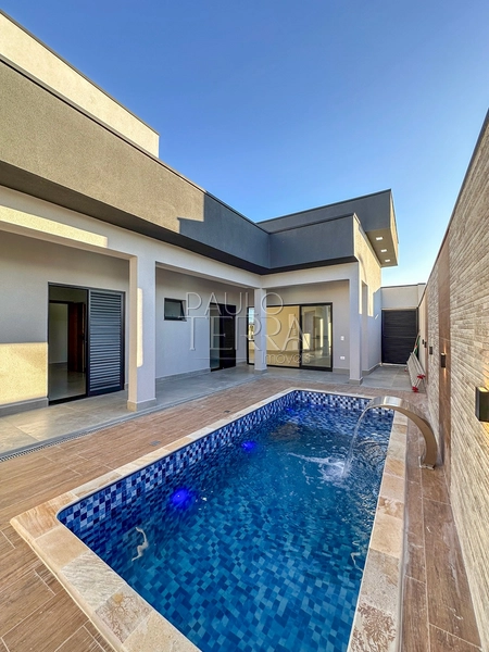 Casa térrea com piscina no Condomínio Pérola do Vale | Energia fotovoltaica, área gourmet e 3 quartos: 50ª foto da galeria de imagens do imóvel