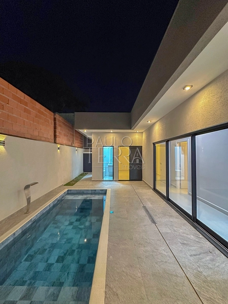 Casa em condomínio fechado à venda em Tremembé | Casa térrea de alto padrão com 3 suítes, escritório, piscina e planejados no Morada do Visconde: 73ª foto da galeria de imagens do imóvel