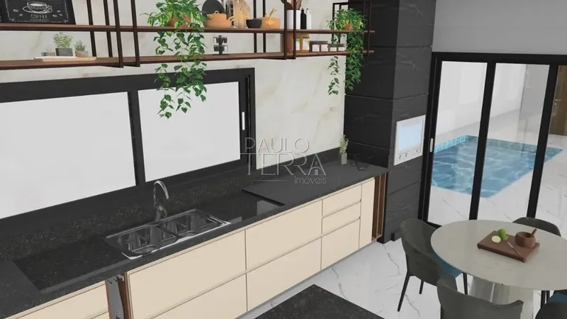 Casa térrea com piscina, 3 suítes e escritório à venda no Morada do Visconde em Tremembé - com planejados: 9ª foto da galeria de imagens do imóvel