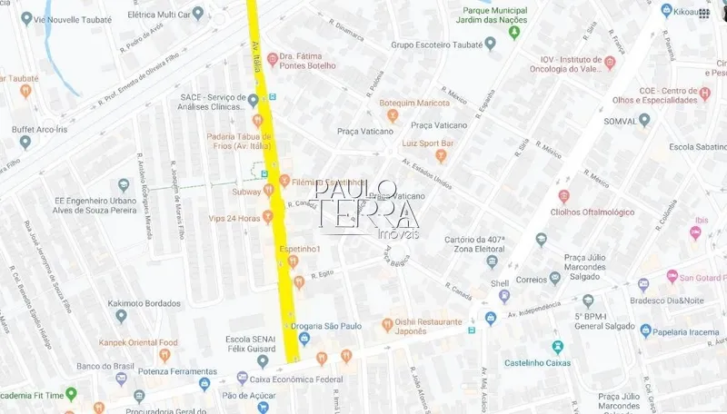 Imóvel comercial 1200m, frente p 2 ruas, alta visibilidade e movimento: 2ª foto da galeria de imagens do imóvel