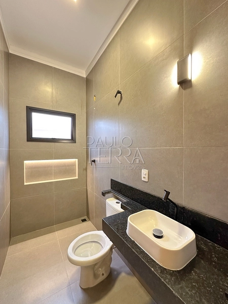 Casa térrea nova com 3 suítes, closet e área gourmet | Condomínio Pérola do Vale em Tremembé: 38ª foto da galeria de imagens do imóvel