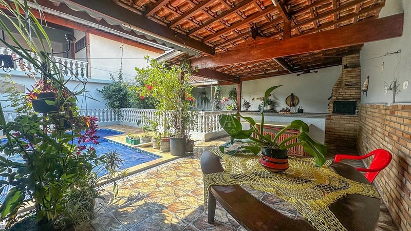 Casa à venda com piscina, área gourmet e 4 quartos - Flor do Vale - Tremembé SP: 7ª foto da galeria de imagens do imóvel