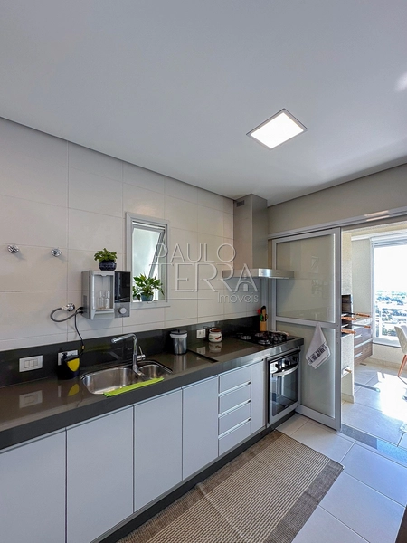 Apartamento 3 dormitórios, varanda gourmet e 2 vagas. Vista livre para Serra da Mantiqueira. Edifício Vert Residence Taubaté SP : 11ª foto da galeria de imagens do imóvel