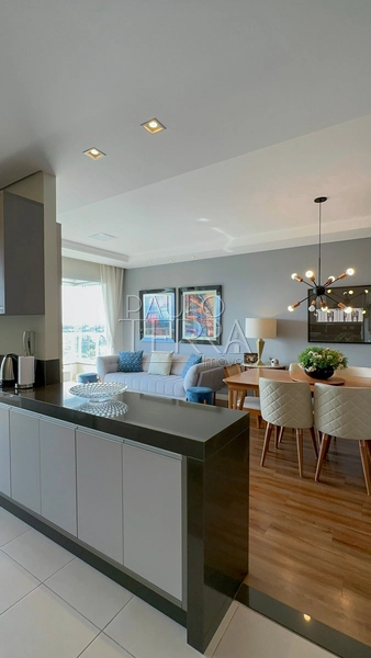 Apartamento 3 dormitórios, varanda gourmet e 2 vagas. Vista livre para Serra da Mantiqueira. Edifício Vert Residence Taubaté SP : 20ª foto da galeria de imagens do imóvel