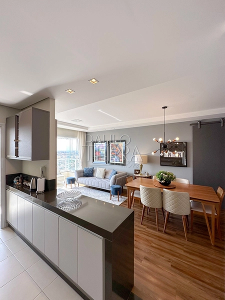 Apartamento 3 dormitórios, varanda gourmet e 2 vagas. Vista livre para Serra da Mantiqueira. Edifício Vert Residence Taubaté SP : 13ª foto da galeria de imagens do imóvel