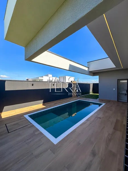 Casa térrea alto padrão com planejados, piscina e pronta para morar: 6ª foto da galeria de imagens do imóvel