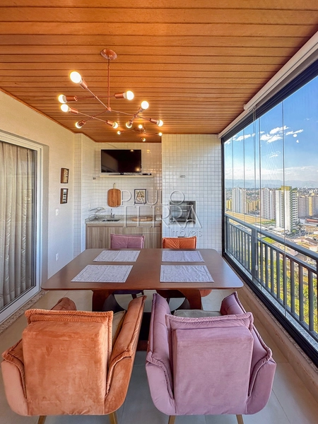 Apartamento alto padrão mobiliado com 3 suítes e 3 vagas. Condomínio Des Arts em Taubaté SP: 5ª foto da galeria de imagens do imóvel
