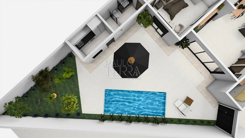 Casa térrea à venda no Condomínio Morada do Visconde Tremembé | 3 suítes, escritório, piscina e quintal amplo: 3ª foto da galeria de imagens do imóvel