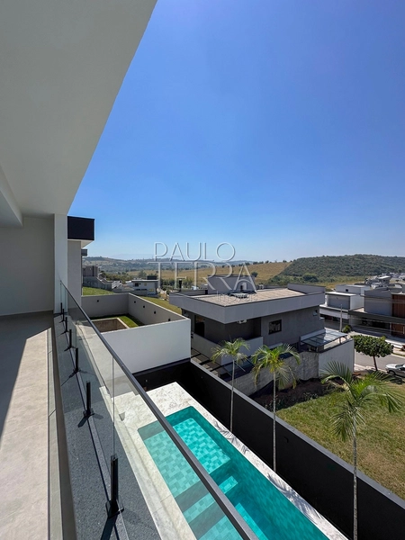 Casa nova com 4 quartos, piscina, área gourmet e planejados. Condomínio Cyrela Landscape Taubaté: 82ª foto da galeria de imagens do imóvel