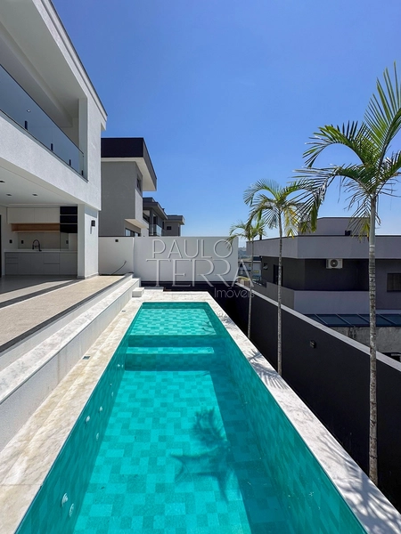 Casa nova com 4 quartos, piscina, área gourmet e planejados. Condomínio Cyrela Landscape Taubaté: 14ª foto da galeria de imagens do imóvel