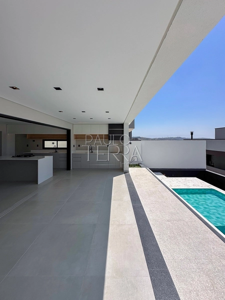 Casa nova com 4 quartos, piscina, área gourmet e planejados. Condomínio Cyrela Landscape Taubaté: 16ª foto da galeria de imagens do imóvel
