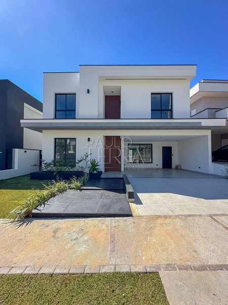 Casa nova com 4 quartos, piscina, área gourmet e planejados. Condomínio Cyrela Landscape Taubaté: 2ª foto da galeria de imagens do imóvel