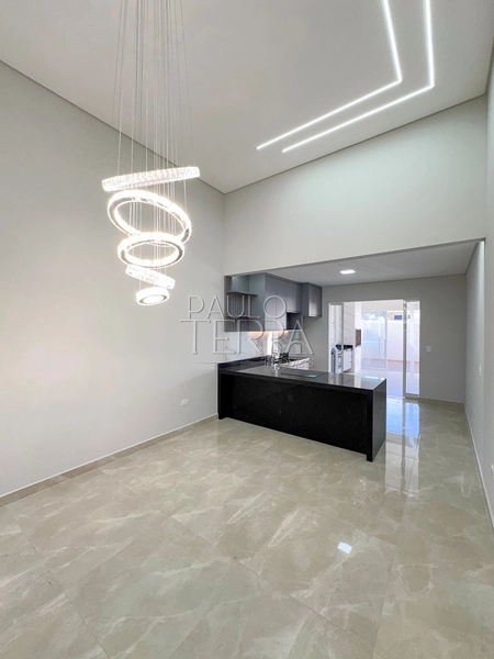 Casa térrea nova à venda no Condomínio Campos do Conde em Tremembé | 3 quartos, escritório, piscina e área gourmet: 9ª foto da galeria de imagens do imóvel