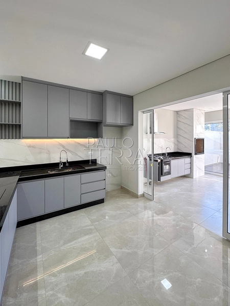 Casa térrea nova à venda no Condomínio Campos do Conde em Tremembé | 3 quartos, escritório, piscina e área gourmet: 13ª foto da galeria de imagens do imóvel