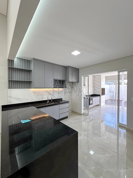 Casa térrea nova à venda no Condomínio Campos do Conde em Tremembé | 3 quartos, escritório, piscina e área gourmet: 12ª foto da galeria de imagens do imóvel