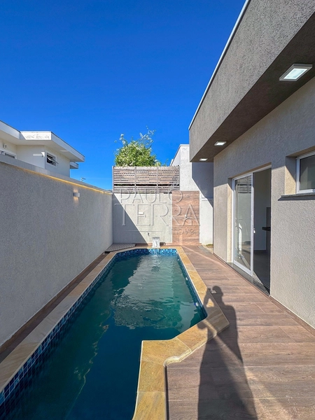 Casa térrea nova à venda no Condomínio Campos do Conde em Tremembé | 3 quartos, escritório, piscina e área gourmet: 25ª foto da galeria de imagens do imóvel
