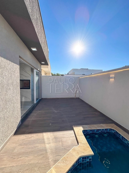Casa térrea nova à venda no Condomínio Campos do Conde em Tremembé | 3 quartos, escritório, piscina e área gourmet: 30ª foto da galeria de imagens do imóvel