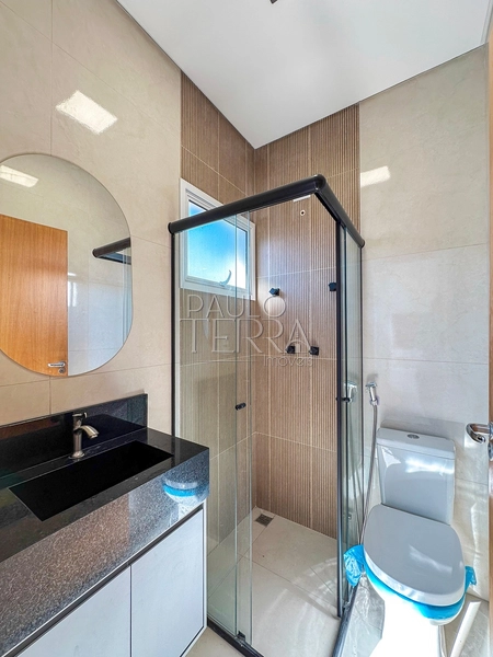 Casa térrea nova à venda no Condomínio Campos do Conde em Tremembé | 3 quartos, escritório, piscina e área gourmet: 16ª foto da galeria de imagens do imóvel
