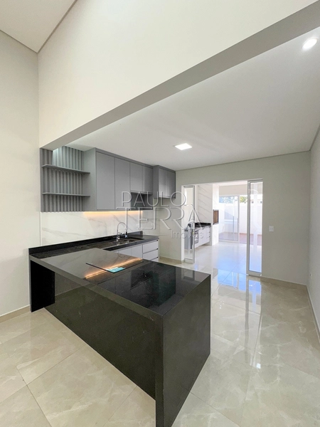 Casa térrea nova à venda no Condomínio Campos do Conde em Tremembé | 3 quartos, escritório, piscina e área gourmet: 11ª foto da galeria de imagens do imóvel