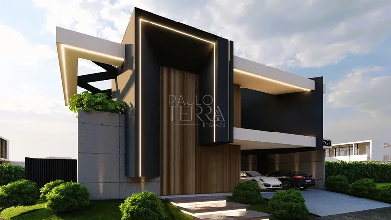 Casa Térrea de Esquina à Venda no Condomínio Ouroville Taubaté | 4 Suítes, Área Gourmet e Piscina: 3ª foto da galeria de imagens do imóvel