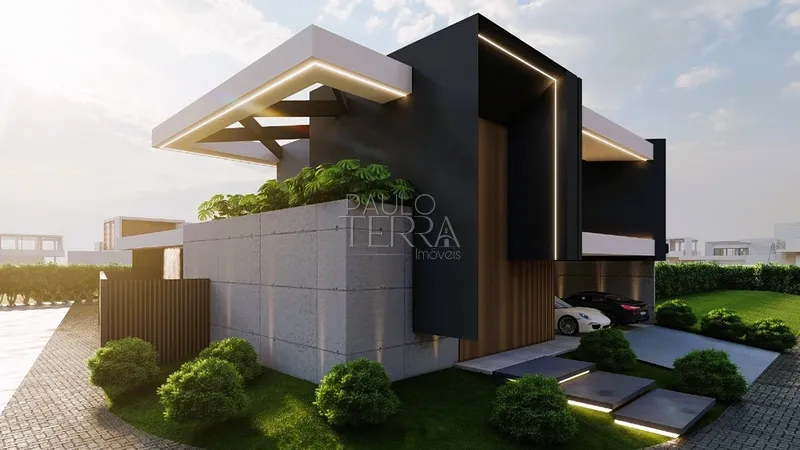 Casa Térrea de Esquina à Venda no Condomínio Ouroville Taubaté | 4 Suítes, Área Gourmet e Piscina: 4ª foto da galeria de imagens do imóvel