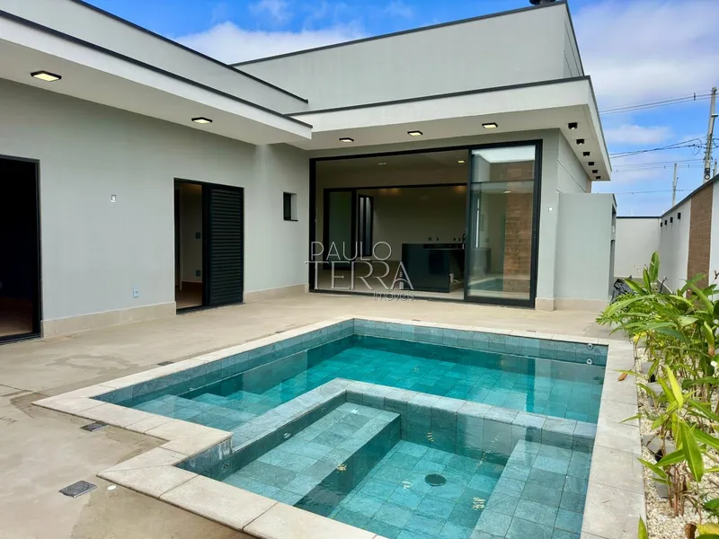 Casa térrea nova alto padrão e moderna! 3 suítes e piscina! Condomínio: 53ª foto da galeria de imagens do imóvel
