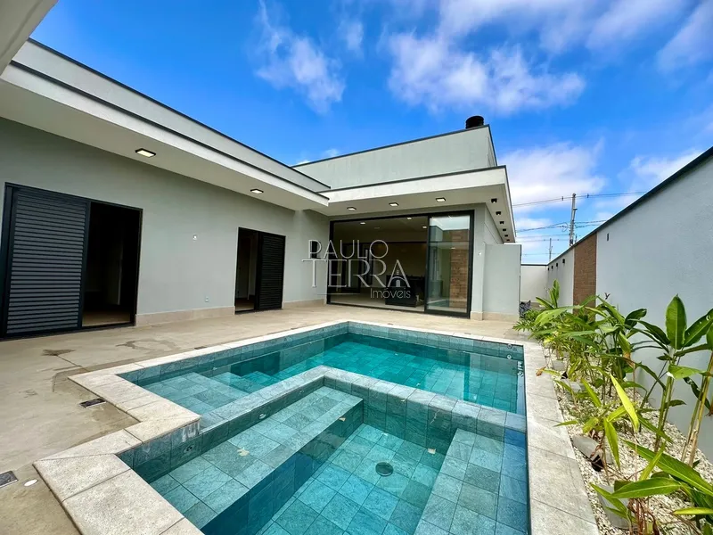 Casa térrea nova alto padrão e moderna! 3 suítes e piscina! Condomínio: 93ª foto da galeria de imagens do imóvel